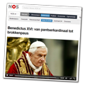 NOS over paus Benedictus XVI