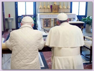 Franciscus versus Benedictus