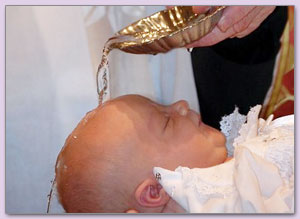 Dopen in de Kerk der Armen