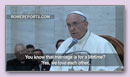 Paus: Heb de moed om te trouwen en kinderen te krijgen