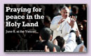 Gebed voor vrede in het Heilig Land