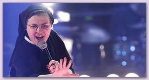 Zuster Cristina Scuccia wint de finale van The Voice Italië