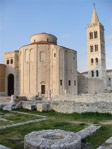 Donatuskerk in Zadar, Kroatië
