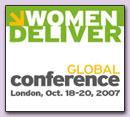 Women Deliver conferentie 2007