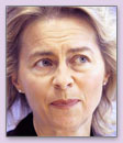 CDU gezinsminister Ursula von der Leyen