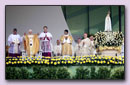 Pausbezoek aan Fatima (foto: AP)