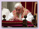 Maandintentie van paus Benedictus XVI