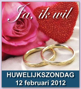 12 februari 2012 - Huwelijkszondag