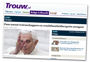 Dagblad Trouw liegt