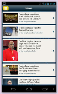 Pope App - News