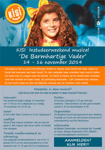 KISI instudeerweekend musical De Barmhartige Vader