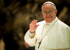Paus Franciscus (foto: Mazur/catholicnews.org.uk)