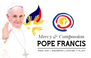 Pausbezoek aan de Filipijnen - 15 t/m 19 januari 2015