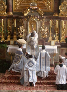 Tridentijnse Mis (foto: Priestly Fraternity of Saint Peter)