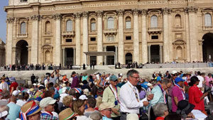 Algemene audiëntie bij paus Franciscus