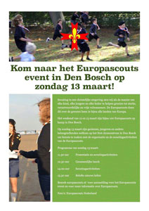 Europascouts Event - Zondag 13 maart 2016