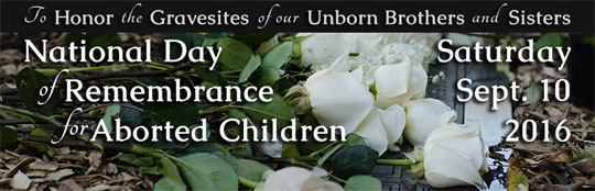 National Day of Remembrance for Aborted Children