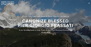 Canonize Blessed Pier Giorgio Frassati